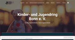 Desktop Screenshot of jugendring-bonn.de