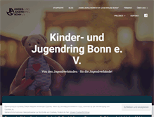 Tablet Screenshot of jugendring-bonn.de